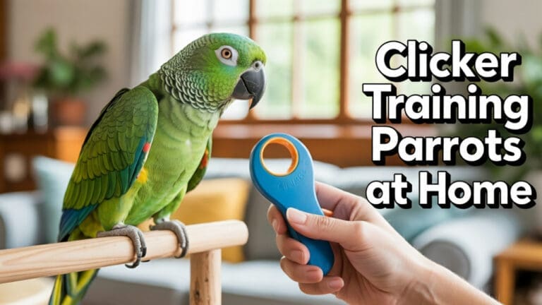 Clicker Training Parrots at Home