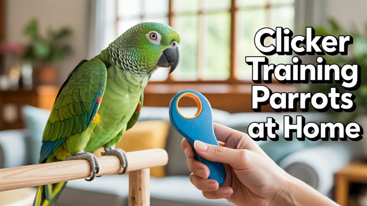 Clicker Training Parrots at Home