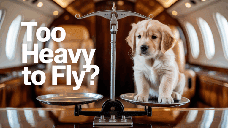 Weight Limits for Dogs on Airplanes