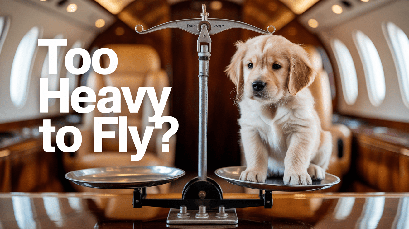 Weight Limits for Dogs on Airplanes